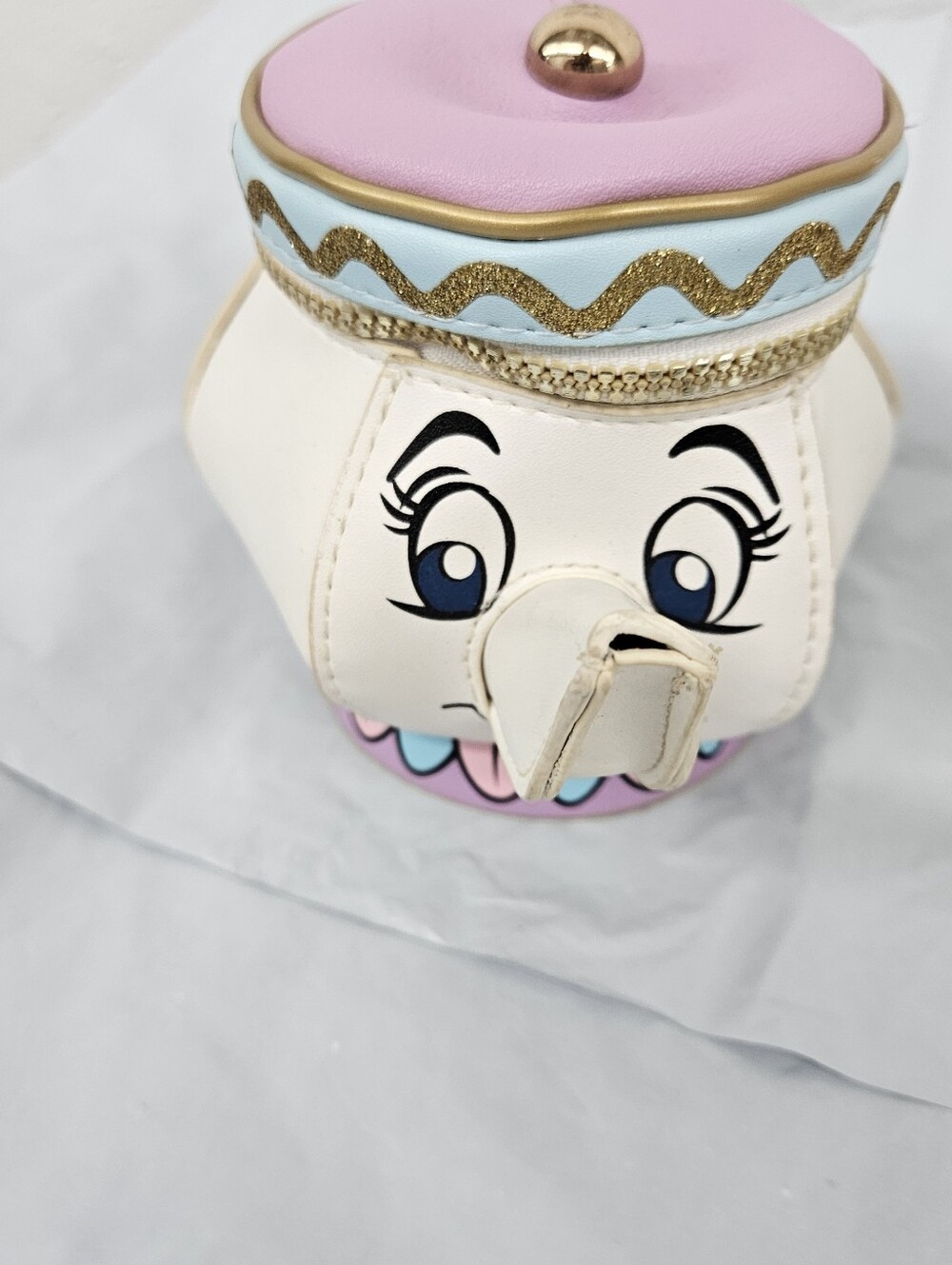 Disney Beauty And The Beast Character Bundle  4 Sidekicks Coin Purses - Picture 4 of 5